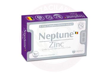 NEPTUNE ZINC KAPSUL CINKO ICEREN TAKVIYE EDICI GIDA  30 kapsül