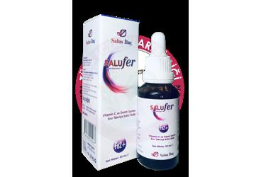 SALUFER DAMLA VITAMIN C VE DEMIR ICEREN SIVI TAKVIYE EDICI GIDA  30 ml şişe