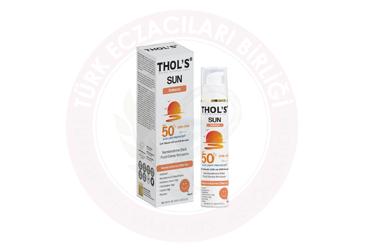 THOLS SUN BALANCE NEMLENDIRME ETKILI FLUID GUNES KORUYUCU KREM  50 ml şişe