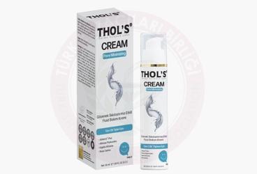 THOLS CREAM PORE MINIMIZING GOZENEK SIKILASTIRMA ETKILI FLUID BAKIM KREMI  50 ml şişe