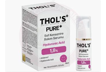 THOLS PURE+ SAF KONSANTRE BAKIM SERUMU %1.8 HYALURONIC ACID  15 ml şişe