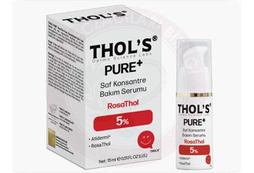 THOLS PURE+ SAF KONSANTRE BAKIM SERUMU %5 ROSATHOL  15 ml şişe