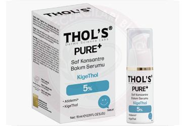 THOLS PURE+ SAF KONSANTRE BAKIM SERUMU %5 KIGETHOL  15 ml şişe