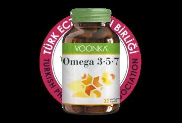 VOONKA OMEGA 3/5/7 KAPSUL  32 kapsül