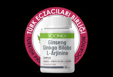 VOONKA GINSENG GINKGO BILOBA L-ARGININE KAPSUL  32 kapsül