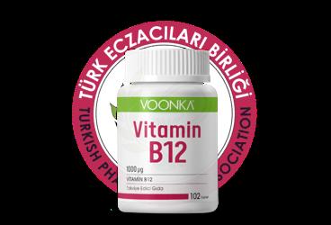 VOONKA VITAMIN B12 TABLET 1000 mcg 102 tablet