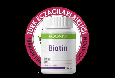 VOONKA BIOTIN TABLET 2500 mcg 102 tablet