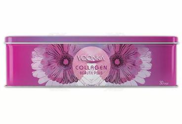 VOONKA COLLAGEN BEAUTY PLUS SASE YESIL ELMA  30 saşe