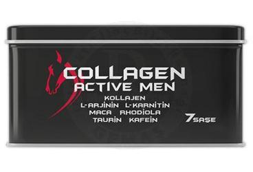 VOONKA COLLAGEN ACTIVE MAN SASE YESIL ELMA  7 saşe