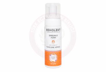 REMOLENT SENSUALIS FOAM KURU VE HASSAS CILT TEMIZLEME KOPUGU  150 ml şişe