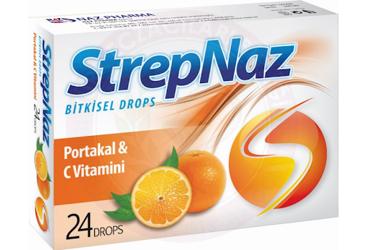 STREPNAZ PORTAKAL&C VITAMINI PASTIL  24 pastil