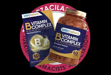 MRC NATURA B VITAMIN COMPLEX KAPSUL  60 kapsül