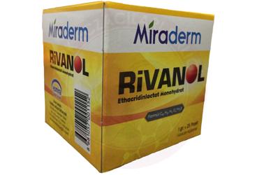 MIRADERM RIVANOL TOZ  25x1 gr poşet
