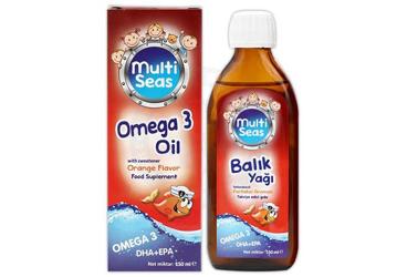 MULTI SEAS OMEGA 3 OIL  150 ml şişe