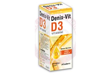 MIRADERM DENIX-VIT D3 ORAL DAMLA  10 ml şişe
