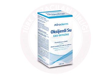 MIRADERM OKSIJENLI SU  100 ml şişe