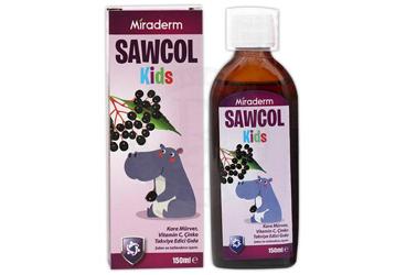 MIRADERM SAWCOL KIDS SURUP  150 ml şişe