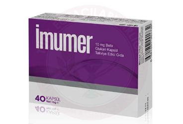 IMUMER BETA GLUKAN ICEREN TAKVIYE EDICI GIDA  40 kapsül