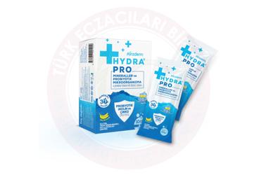 HYDRA PRO MINERALLER VE PROBIYOTIK MIGROORGANIZMA ICEREN TAKVIYE EDICI GIDA  10 saşe
