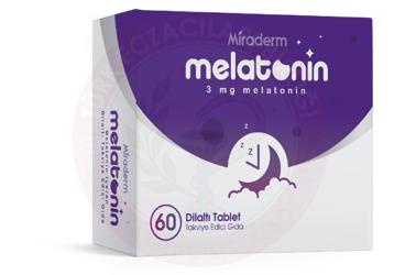 MIRADERM MELATONIN DILALTI TABLET 3 mg 60 tablet