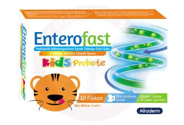 ENTEROFAST KIDS PROBIOTIC FLAKON  10 adet