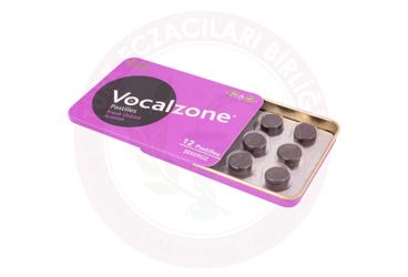 VOCALZONE FRENKUZUMLU SEKERSIZ PASTIL  12 pastil