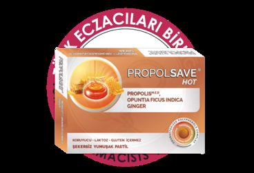 KEYDROPS HOT BAL ILE PROPOLIS VE ZENCEFIL ICEREN PASTIL TAKVIYE EDICI GIDA  12 pastil