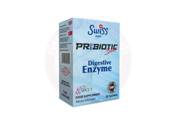 SWISS BORK PROEBIOTIC BOOST DIGESTIVE ENZYME TAKVIYE EDICI GIDA  20 saşe