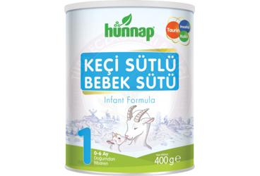 HUNNAP 1 KECI SUTLU BEBEK SUTU (0-6 AY)  400 g toz