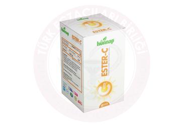 HUNNAP ESTER-C VITAMIN C ICEREN TAKVIYE EDICI GIDA KAPSUL  60 kapsül