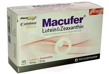 MACUFER LUTEIN & ZEAXANTHIN KAPSUL  30 kapsül