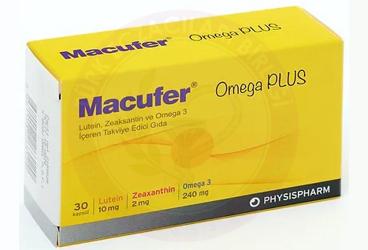 MACUFER OMEGA PLUS KAPSUL  30 kapsül