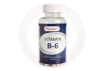 PHARMA Q VITAMIN B-6 KAPSUL  180 kapsül