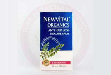NEWVITAL ORGANICS ANTI HAIR LOSS PROCARPIL SPRAY  60 ml şişe
