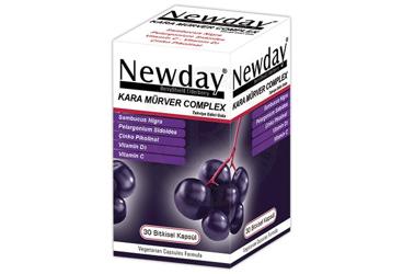 NEWDAY KARA MURVER COMPLEX TAKVIYE EDICI GIDA  30 kapsül