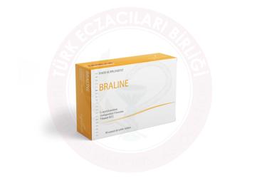 BRALINE L-ACETYLCARNITINE, GINKGOSELECT FITOSOMA, VITAMIN B12 ICEREN TAKVIYE EDICI GIDA  30 tablet