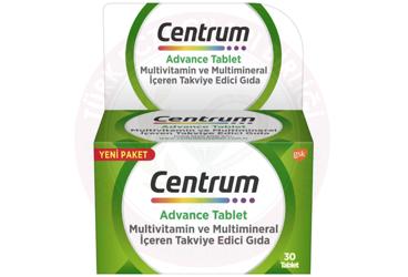CENTRUM ADVANCE TABLET  30 tablet