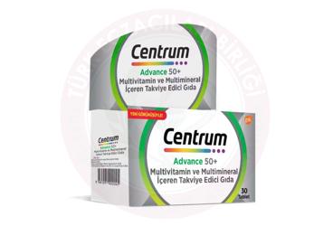 CENTRUM ADVANCE 50 PLUS TABLET  30 tablet
