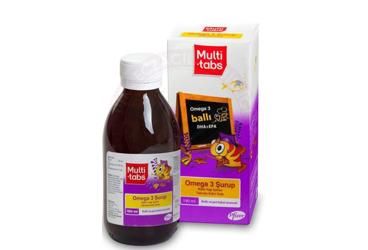 MULTI-TABS OMEGA-3 SURUP  190 ml şişe