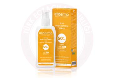 ALLDERMO GUNES KORUYUCU SPREY SPF 50+  200 ml şişe