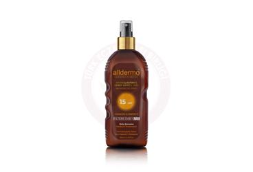ALLDERMO BRONZLASTIRICI GUNES YAGI SPREY SPF 15  200 ml şişe