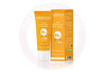 ALLDERMO GUNES KREMI SPF 30  75 ml tüp