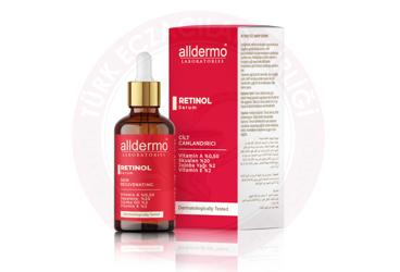 ALLDERMO RETINOL CILT CANLANDIRICI SERUM  30 ml şişe