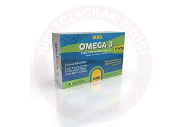 MRB OMEGA 3 FORTE YUMUSAK KAPSUL 1000 mg 30 kapsül