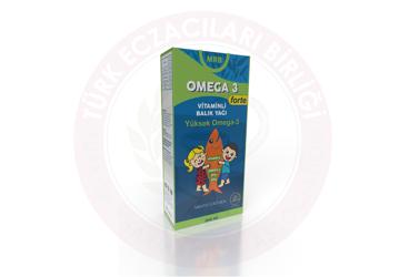 MRB OMEGA 3 FORTE TUTTI FRUTTI AROMALI BALIK YAGI SURUBU  100 ml şişe