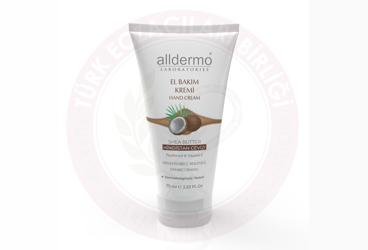 ALLDERMO SHEA BUTTER & HINDISTAN CEVIZI NEMLENDIRICI EL BAKIM KREMI  75 ml tüp