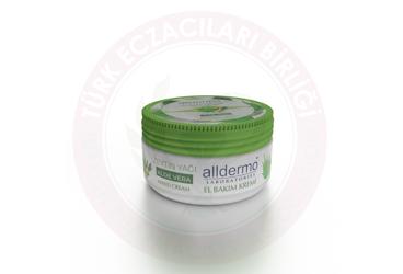 ALLDERMO ALOE VERA & ZEYTIN YAGI NEMLENDIRICI EL BAKIM KREMI  150 ml şişe