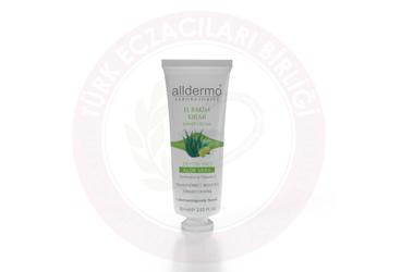 ALLDERMO ALOE VERA & ZEYTIN YAGI NEMLENDIRICI EL BAKIM KREMI  30 ml tüp