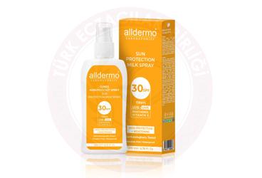 ALLDERMO GUNES KORUYUCU MILK SPREY SPF 30  200 ml şişe