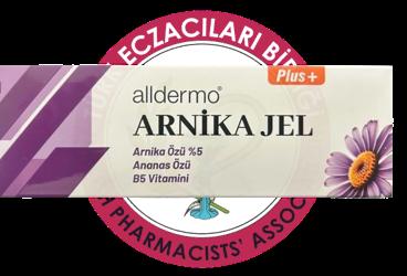 ALLDERMO ARNIKA PLUS+ JEL  75 ml tüp